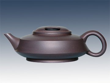 王惠强紫砂壶 扁牛 