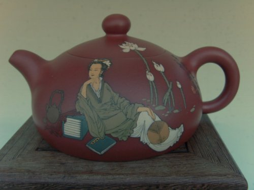 李经强紫砂壶 玉面芙蓉 