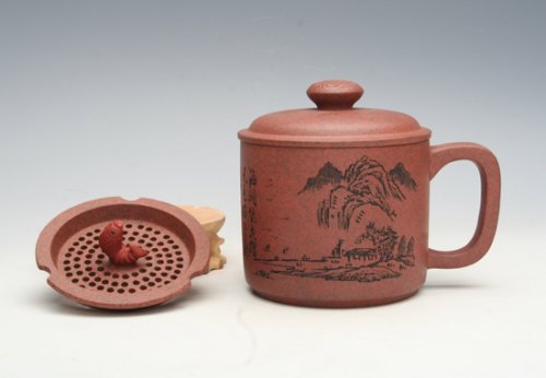 李岩紫砂壶 鱼跃龙门 