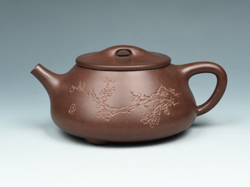 刘亚萍紫砂壶 石瓢壶 