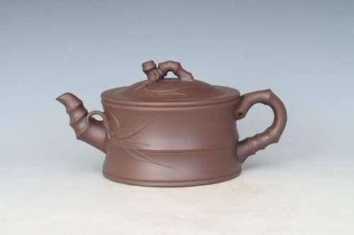 许雪强紫砂壶 中竹段 