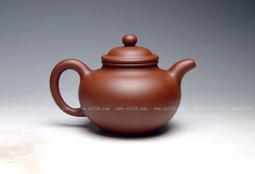 吴建平紫砂壶 全手工《掇球》泥料：原矿底糟青 容量：450cc 成型：全手工制作 