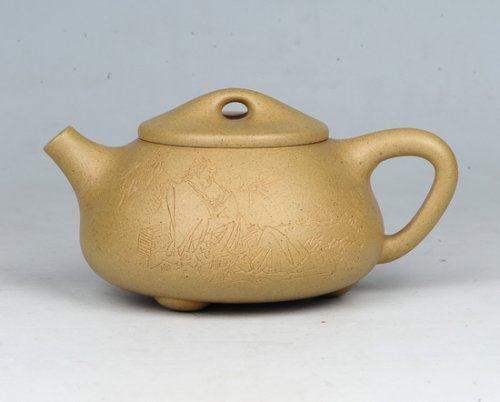 王文娟紫砂壶 景舟石瓢 