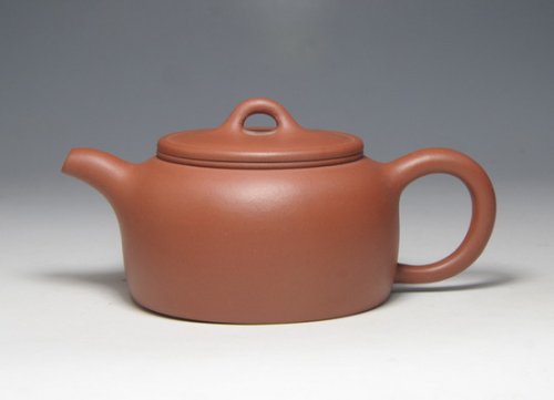 许腊美紫砂壶 扁墩 