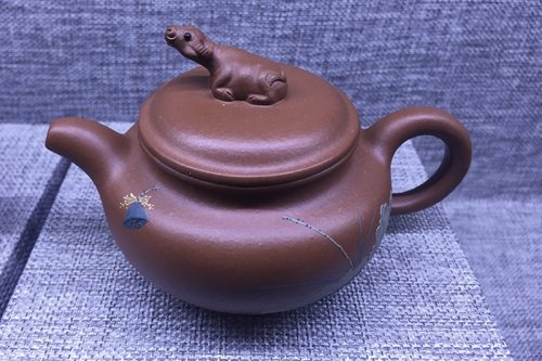 韦瑶紫砂壶 夏趣 