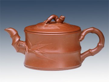 夏洪林紫砂壶 竹段 