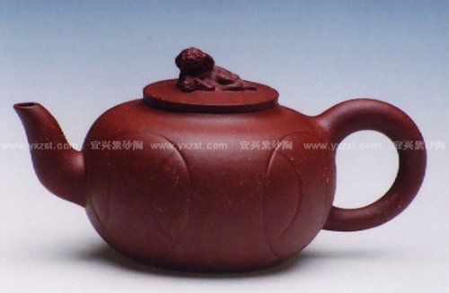 庄永忠紫砂壶 狮球壶 