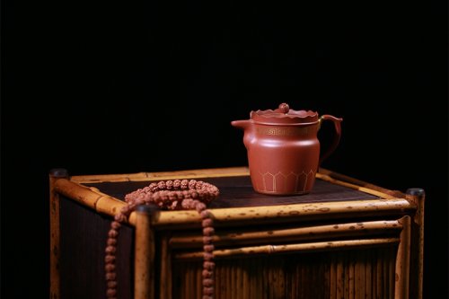 周海英紫砂壶 禅荷系列1 