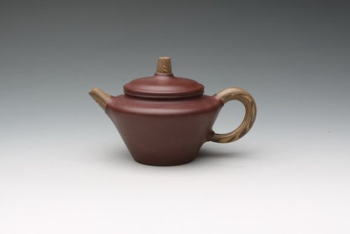 陆洪良紫砂壶 斗笠 