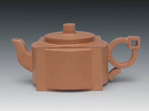 罗有财紫砂壶 方中圆 