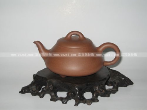 王奋良紫砂壶 三弯石瓢 