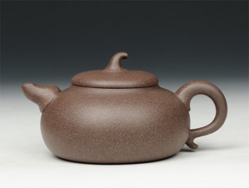 窦锋紫砂壶 茄段壶 
