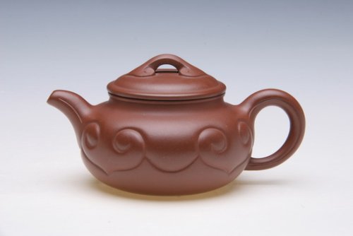 吴亚维紫砂壶 仿古如意 