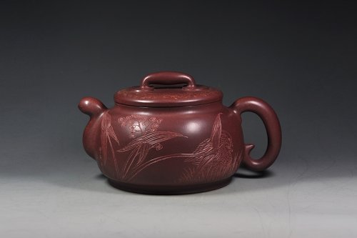 彭耀年紫砂壶 古丰壶 