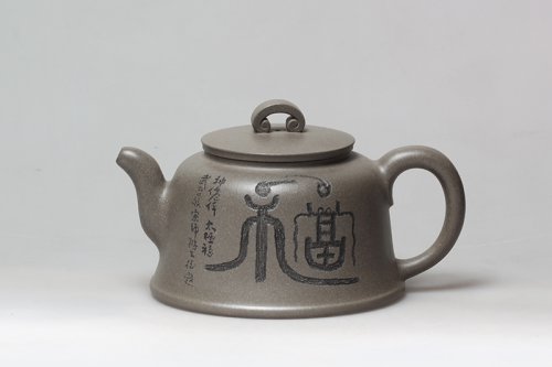 刘剑飞紫砂壶 金钟如意 