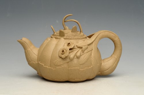 张生荣紫砂壶 水仙花 