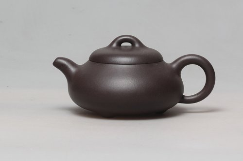刘彩萍紫砂壶 石瓢 