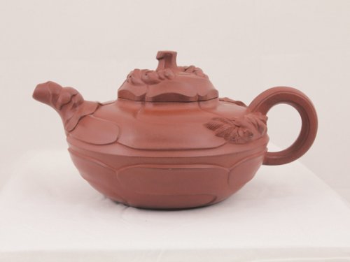 叶洪斌紫砂壶 大风卷葵 