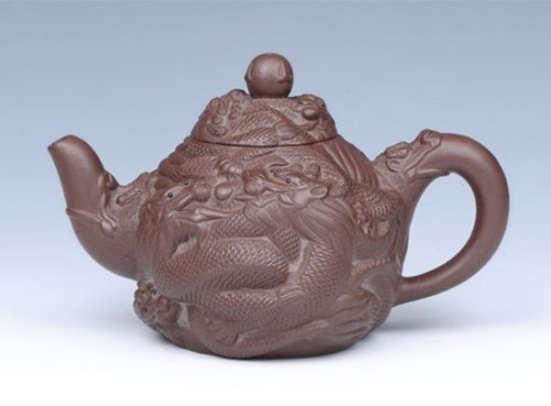 周惠初紫砂壶 中华龙 18000元 