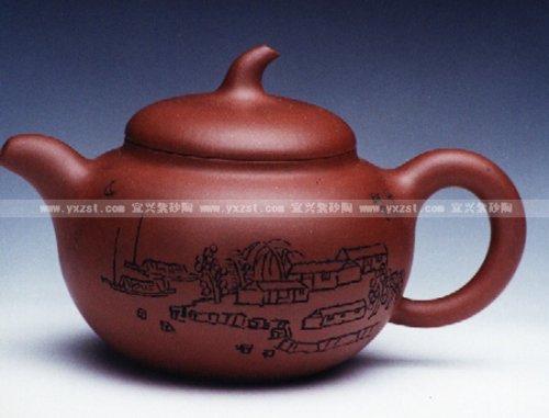 徐益勤紫砂壶 茄段 