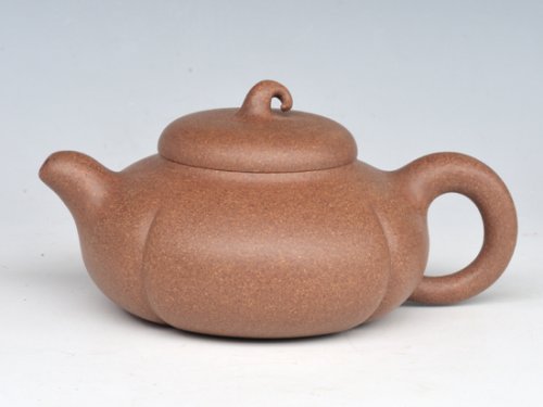 冯建平紫砂壶 脂玉金瓜 2 