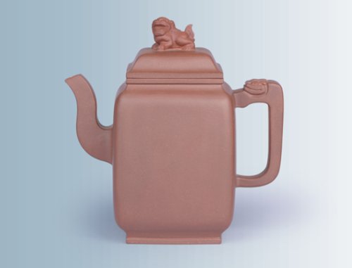 范卓群紫砂壶 玉狮壶 