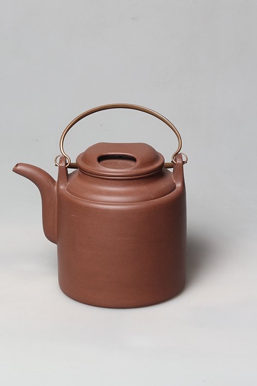 凌跃明紫砂壶 洋桶 