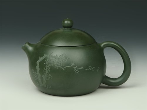 董建忠紫砂壶 倒把西施（梅兰竹菊） 