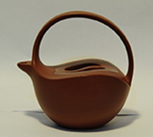 江建群紫砂壶 太极提梁 