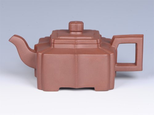 曾红清紫砂壶 - 筋囊葵方 - 