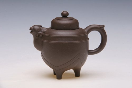 汪寅仙紫砂壶 天鸡壶 