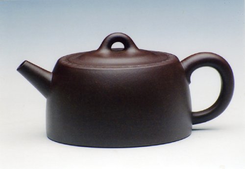 鲍玉美紫砂壶 井栏壶 