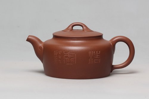 刘彩萍紫砂壶 云锦如意 