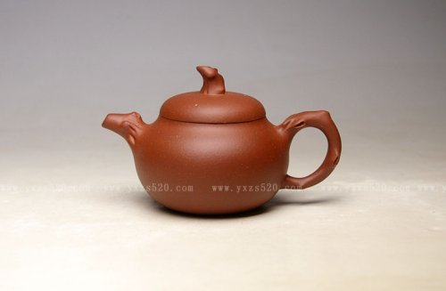 吴建平紫砂壶 《合梅》泥料：清水泥  容量：110cc 