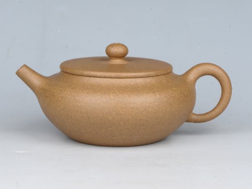 潘雪峰紫砂壶 桑扁（全手工） 容量：200cc  泥料：老段泥 