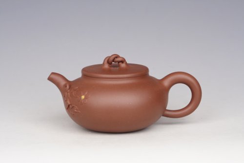 高卫萍紫砂壶 凝菊300CC（全手工） 