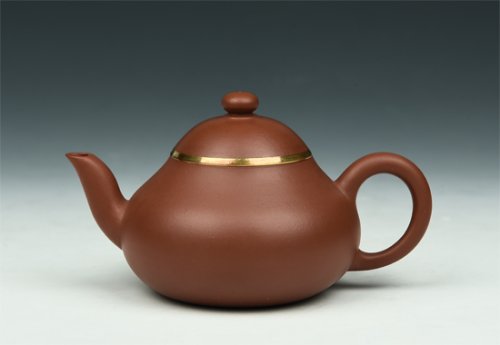 吴欢(大)紫砂壶 梨式 