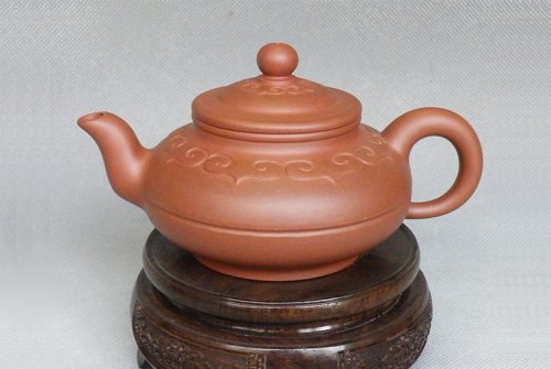 赵明敏紫砂壶 四季如意壶 