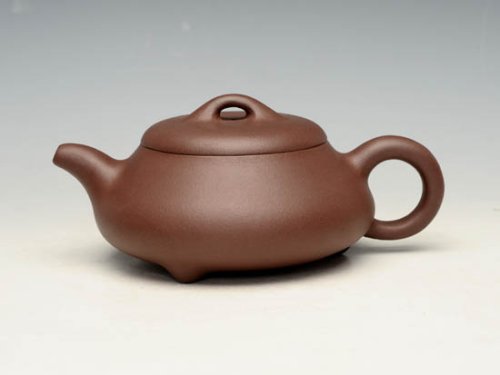 冯文娟紫砂壶 汉棠石瓢紫泥 