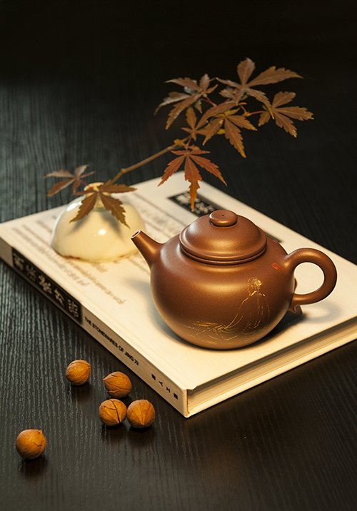 王玉美紫砂壶 圈钮 