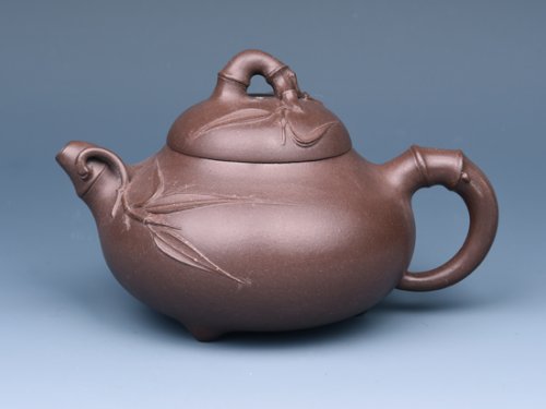 张丽妹紫砂壶 竹福 