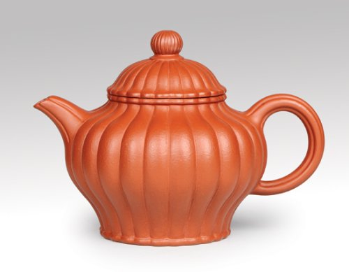 席志紫砂壶 菱花掇只 