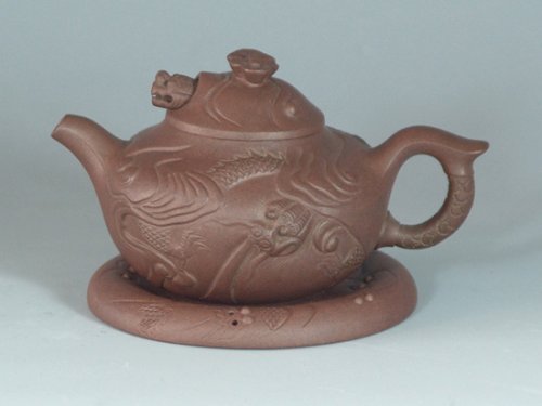 吴勇紫砂壶 云龙小套 