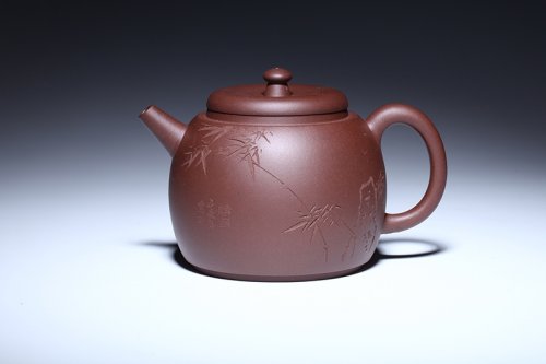 詹弘紫砂壶 明式龙旦 