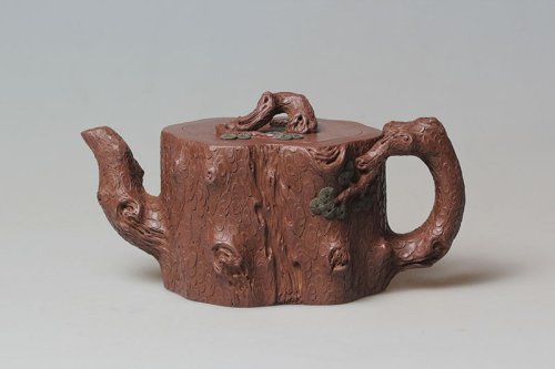 魏柏柯紫砂壶 松瑞 