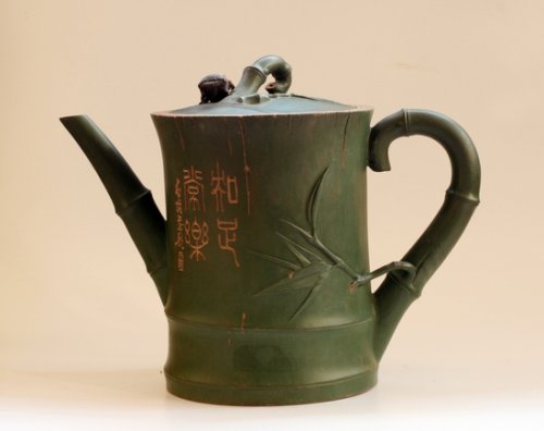 李美玲紫砂壶 知足常乐 