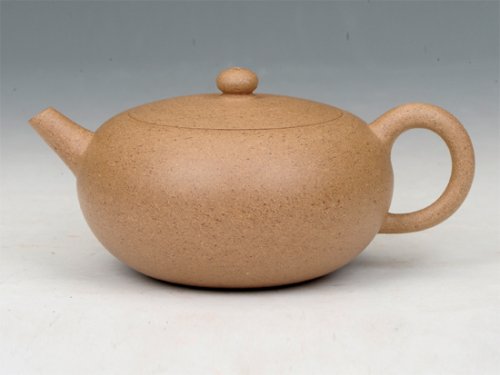 崔允杰紫砂壶 金砂 