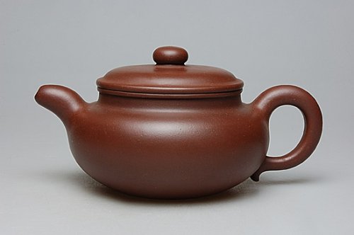 华建中紫砂壶 大仿古 