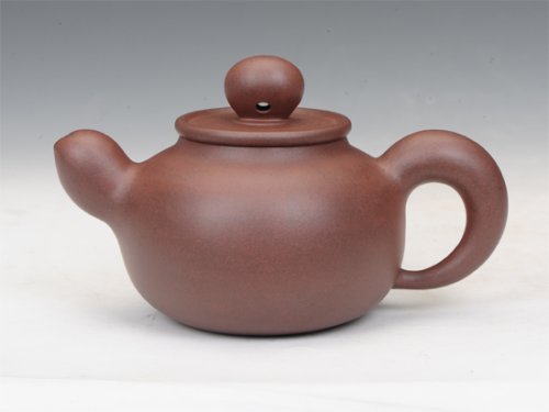 周建芬紫砂壶 玉润（朱育俭制） 