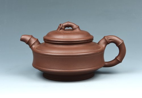 蔡利平紫砂壶 双线竹鼓 